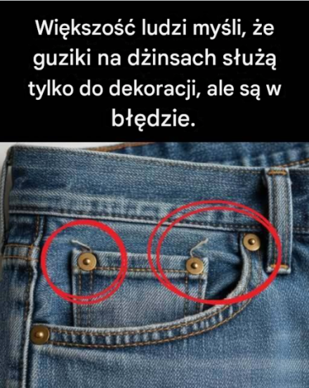 Dlaczego dżinsy mają te małe metalowe nity? (5 stycznia 2026 r.)