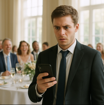 Wszyscy śmiali się na weselu, aż zadzwonił kierownik banku: pożyczka, którą zaciągnęła moja mama na moje nazwisko, zszokowała wszystkich gości. Mój telefon był w trybie głośnomówiącym, a w sali zapadła grobowa cisza.