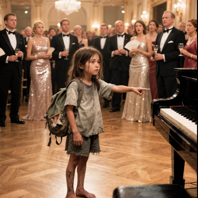 „Czy mogę zagrać za talerz jedzenia?” — Dzień, w którym głodna 12-letnia dziewczynka usiadła do pianina… i uciszyła salę pełną bogatych ludzi