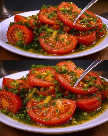Magiczna sałatka pomidorowa: eksplozja smaku w ustach