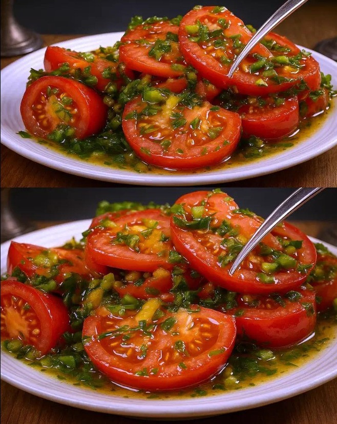 Magiczna sałatka pomidorowa: eksplozja smaku w ustach