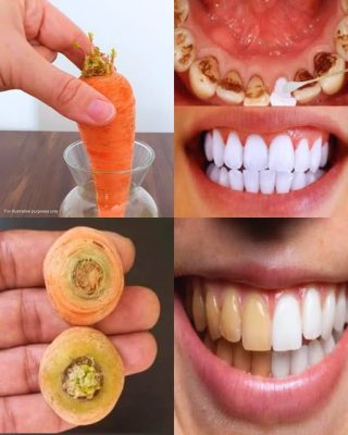 Przepis na domową pastę wybielającą z nacią marchewki