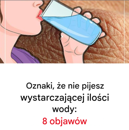 Co dzieje się w Twoim organizmie, gdy nie pijesz wystarczającej ilości wody