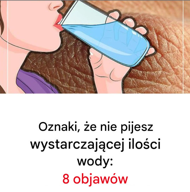 Co dzieje się w Twoim organizmie, gdy nie pijesz wystarczającej ilości wody