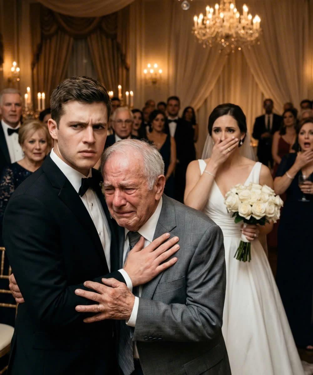 Na oczach 500 osób moi teściowie upokorzyli mojego ojca, a moja narzeczona uznała to za zabawne. Odwołałem ślub, a mój ojciec spokojnie wyznał: „Synu… jestem multimilionerem”.