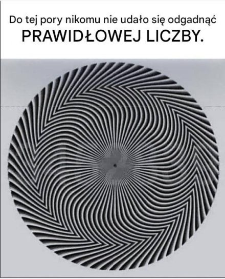Ta iluzja optyczna skrywa tajemniczą liczbę – i nie każdy postrzega ją w ten sam sposób.