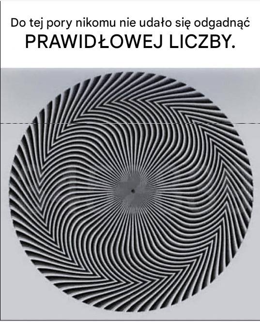 Ta iluzja optyczna skrywa tajemniczą liczbę – i nie każdy postrzega ją w ten sam sposób.