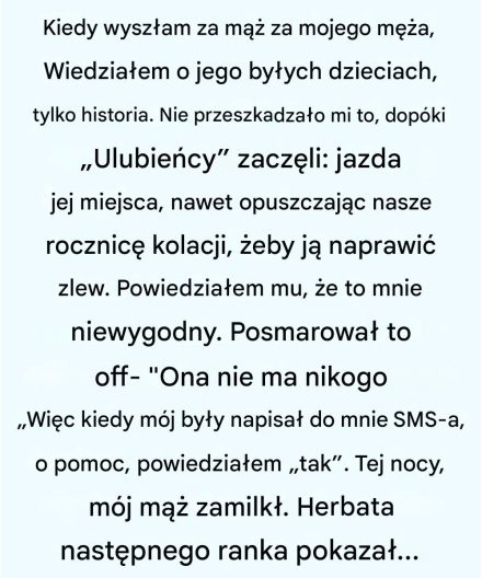Mój mąż wyszedł z domu w rocznicę ślubu z powodu swojej byłej żony – nie spodziewał się mojej reakcji