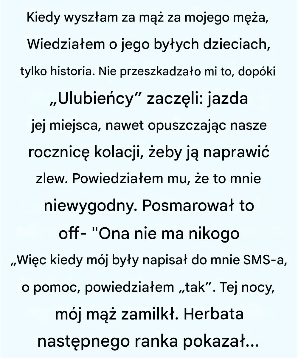 Mój mąż wyszedł z domu w rocznicę ślubu z powodu swojej byłej żony – nie spodziewał się mojej reakcji