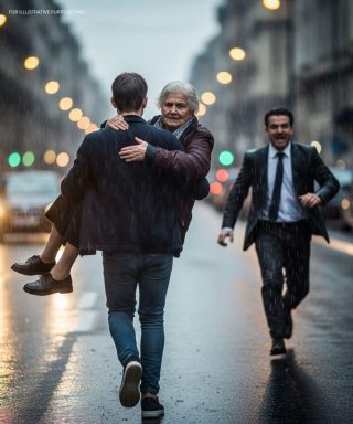 Młody mężczyzna stracił wymarzoną rozmowę kwalifikacyjną, bo zatrzymał się, by pomóc starszej kobiecie walczącej z deszczem… nieświadomy, że to matka prezesa. Kilka minut po tym, jak odrzucono jego podanie o pracę za spóźnienie, otrzymał wiadomość, która wywróciła jego przyszłość do góry nogami…