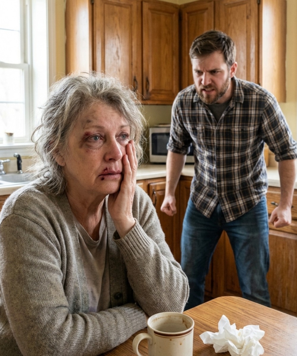 Mój syn uderzył mnie wczoraj wieczorem, a ja nic nie powiedziałam. W tej ciszy zrozumiałam jedno: jeśli nie jest już synem, a potworem, to ja nie będę już matką.