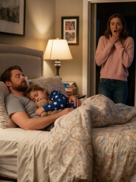 Ośmioletnia dziewczynka śpi sama, ale każdego ranka narzeka, że jej łóżko jest „za małe”. Kiedy jej matka sprawdza nagrania z kamery bezpieczeństwa o drugiej w nocy, dziewczynka wybucha płaczem…