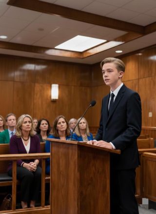 Znalazłem porzucone dziecko na korytarzu i wychowałem je jak własnego syna. Ale kiedy jego biologiczna matka, milionerka, wróciła siedemnaście lat później, powiedział w sądzie coś, co odebrało wszystkim mowę.