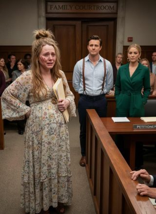 W ósmym miesiącu ciąży weszłam do sądu, spodziewając się jedynie bolesnego rozwodu. Zamiast tego mój mąż, prezes firmy, i jego kochanka otwarcie mnie wyśmiewali i atakowali – aż sędzia spojrzał mi w oczy. Jego głos drżał, gdy nakazał zamknięcie sali rozpraw i wszystko…