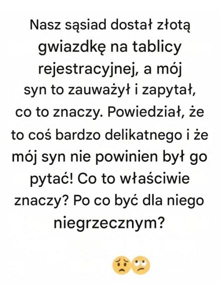 Znaczenie tablic rejestracyjnych ze złotą gwiazdą