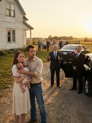 W wieku trzydziestu sześciu lat poślubiłem cichą kobietę, nad którą wszyscy litowali się na targu rolniczym, i zbudowałem proste życie z dwójką dzieci — aż do momentu, gdy trzy czarne sedany wjechały do ​​naszego sadu, a wysiadający mężczyźni zaczęli do niej mówić z szacunkiem, który towarzyszy tylko starym pieniądzom i niedokończonej władzy, pozostawiając nasze małe miasteczko w Ohio bez słowa