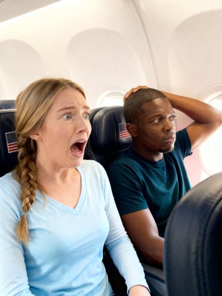 Czarnoskóry samotny ojciec spał na miejscu 8A… dopóki kapitan nie poprosił o pilota bojowego