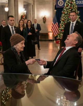 „Chcę tylko sprawdzić stan konta” – powiedziała 90-letnia kobieta – milioner się śmiał… dopóki tego nie zobaczył