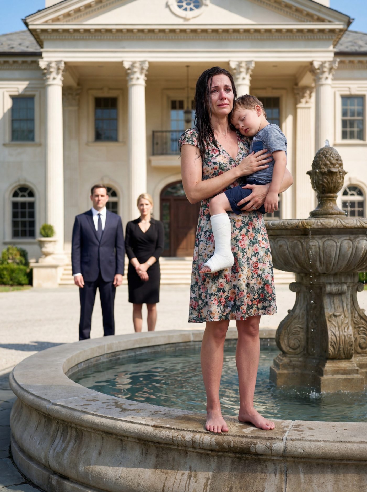 Mąż, który odszedł od swojego niepełnosprawnego syna, śmiał się na gali osiemnaście lat później — aż do momentu, gdy młody prawnik na scenie wypowiedział jego imię