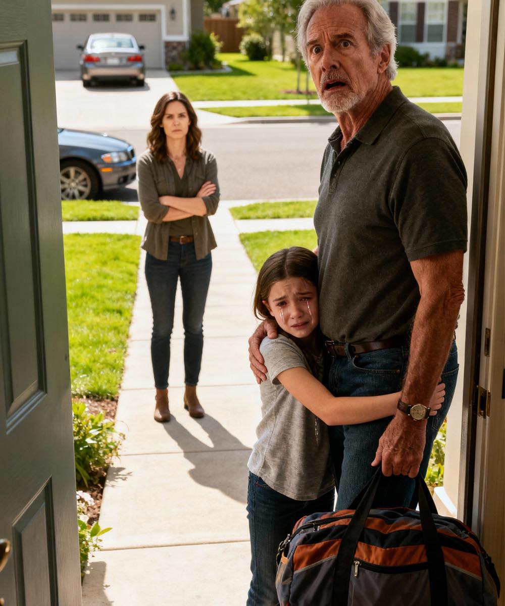 Synowa mojego zmarłego syna zostawiła mi moją wnuczkę „tylko na jeden dzień”, ale nigdy nie wróciła. Dziewięć lat później dowiedziała się o spadku, który mój syn zostawił córce, i przyszła z policją, oskarżając mnie o porwanie.