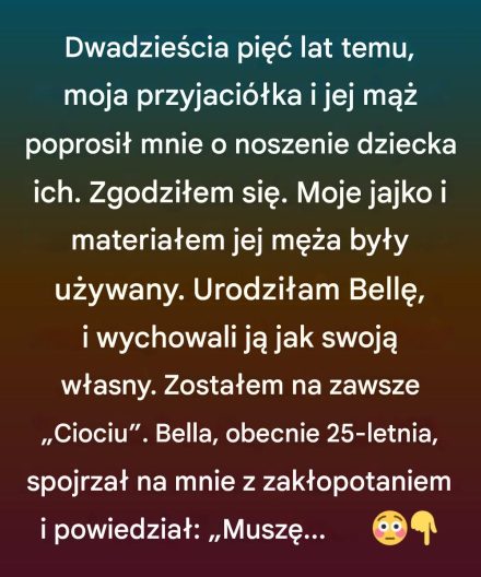 Przez 25 lat nazywała mnie „ciocią” – aż prawda wyszła na jaw
