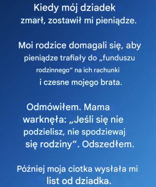 Czego mój dziadek naprawdę chciał, żebym się o sobie dowiedział – i to zmieniło wszystko