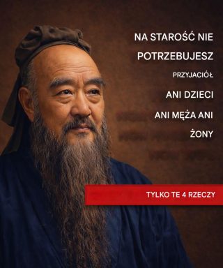 4 zasady przypisywane Konfucjuszowi, dzięki którym można cieszyć się pełniejszą i bardziej zrównoważoną starością.