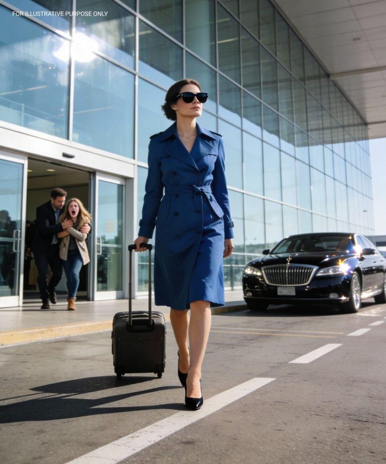 Właśnie przyjechałam, wciąż trzymając walizkę, gdy nagle się zatrzymałam. Mój były mąż stał tam, trzymając swoją sekretarkę blisko siebie. Nasze oczy się spotkały. „Ty?” – mruknął, blednąc i zataczając się do tyłu, jakby podłoga się zapadła.