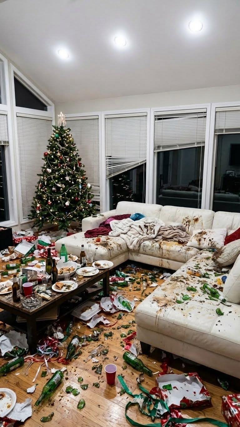 Udostępnienie mojego domu mojej szwagierce na święta Bożego Narodzenia zamieniło się w koszmar, gdy wróciliśmy.