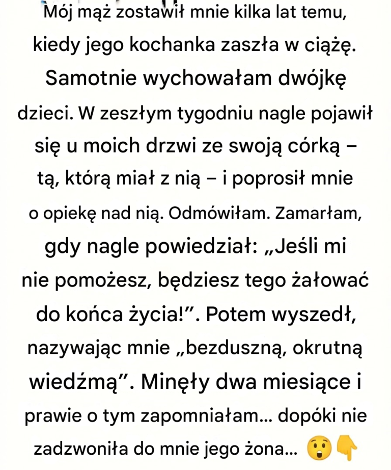 Kiedy przeszłość powróciła, postanowiłem chronić swój spokój.