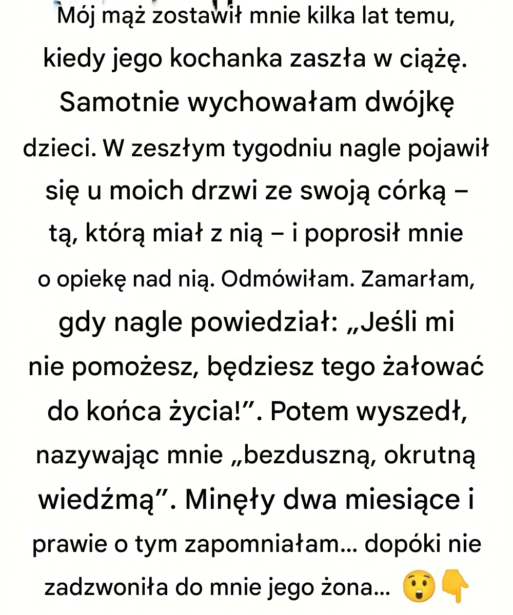 Kiedy przeszłość powróciła, postanowiłem chronić swój spokój.
