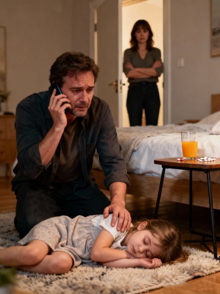 Kiedy wróciłem z podróży służbowej, znalazłem moją córkę nieprzytomną na podłodze. Moja żona powiedziała, że tylko uczyła dyscypliny, ale kiedy przyjechali ratownicy medyczni, jedno spojrzenie na nią sprawiło, że szepnęli: „Proszę pana, czy to naprawdę pańska żona?”. Bo prawda była taka…