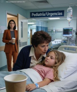 Moja ośmioletnia córka właśnie przeszła operację. Wyszedłem na szybką kawę, tylko na kilka minut – a kiedy wróciłem, trzęsła się w łóżku, a jej poduszka była mokra od łez.