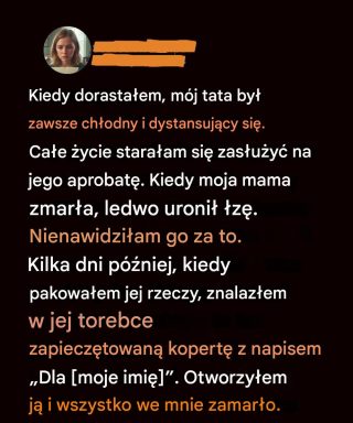 Przez lata nienawidziłem swojego ojca — aż list mojej matki ujawnił prawdę