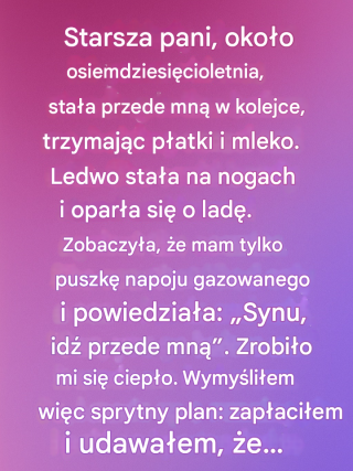 Kiedy życzliwość powiedziała to, czego słowa nigdy nie mogłyby wyrazić