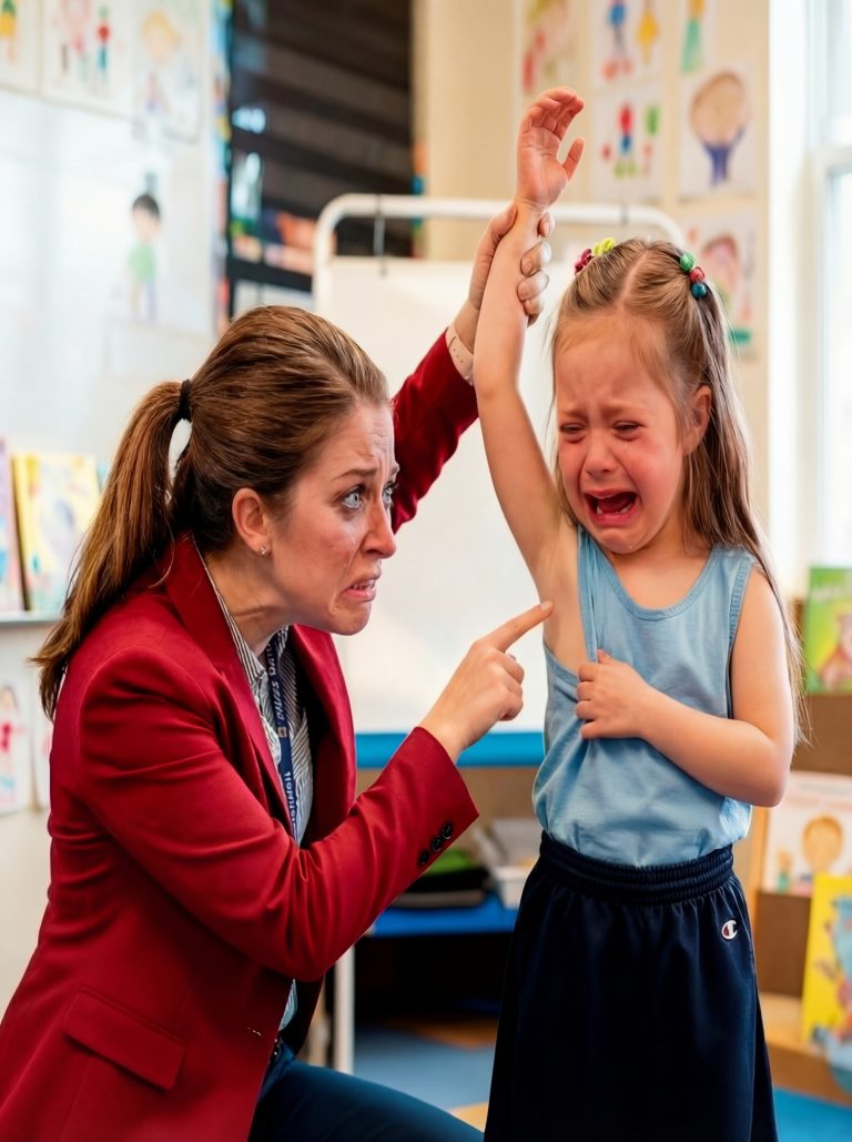Nikt w klasie nie chciał usiąść obok małej dziewczynki z powodu silnego zapachu — to, co odkryła jej nauczycielka po bliższym przyjrzeniu się, sprawiło, że podniosła rękę i ze łzami w oczach zadzwoniła pod numer 911