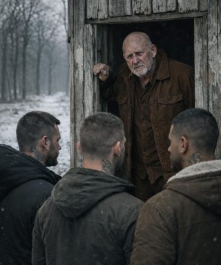 Trzech chuliganów zapukało do drzwi samotnego starca, przekonanych, że mają przed sobą łatwy łup. Nie mieli jednak pojęcia, kto naprawdę kryje się za drzwiami i jak skończy się dla nich ta wizyta.