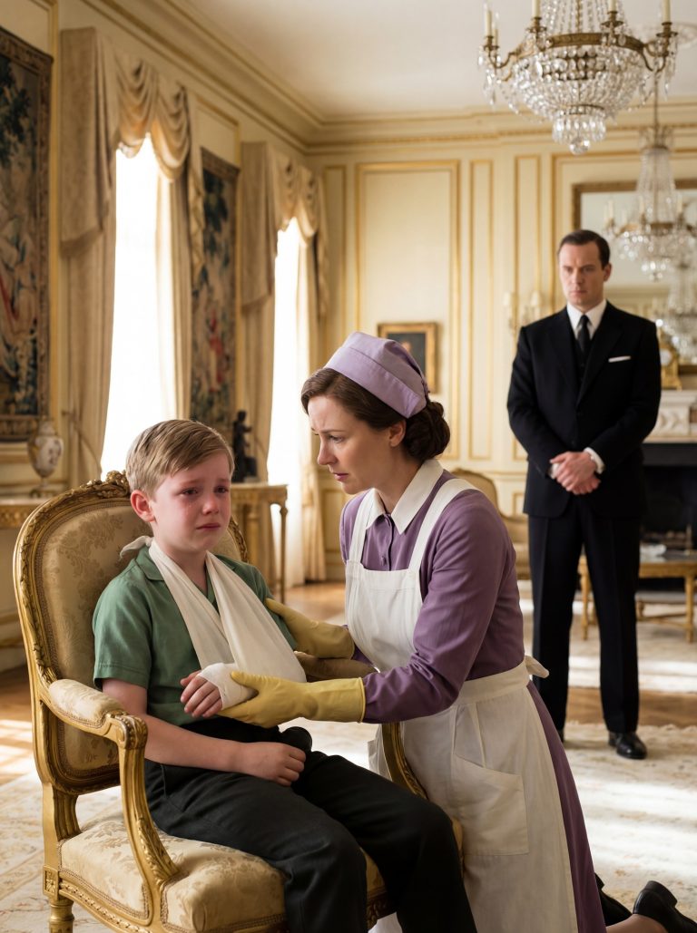 10-letni chłopiec błagał o zdjęcie gipsu, ponieważ jego rodzina myślała, że ​​wyobraża sobie ból — aż niania otworzyła gips i ujawniła prawdę, której nikt nie chciał zobaczyć