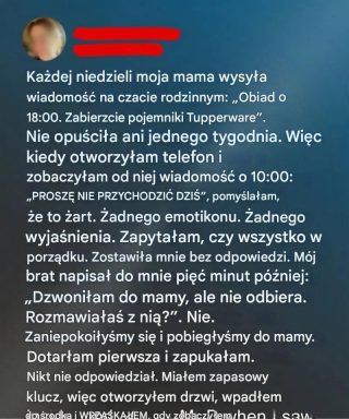 Prosty tekst, który ujawnił ukryte prawdy rodzinne