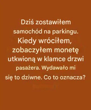 Psychologia zauważania dziwnych szczegółów w samochodzie