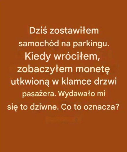 Psychologia zauważania dziwnych szczegółów w samochodzie