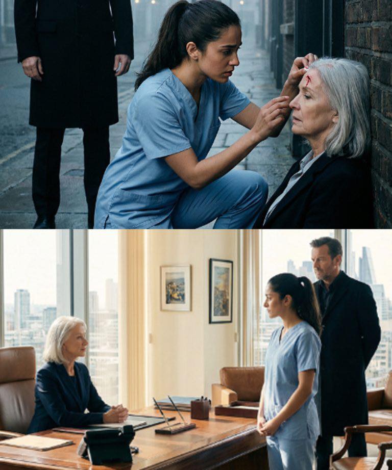 Nieśmiała studentka pielęgniarstwa opuściła egzamin, aby pomóc rannemu nieznajomemu — następnego dnia przyszedł do niej dyrektor generalny