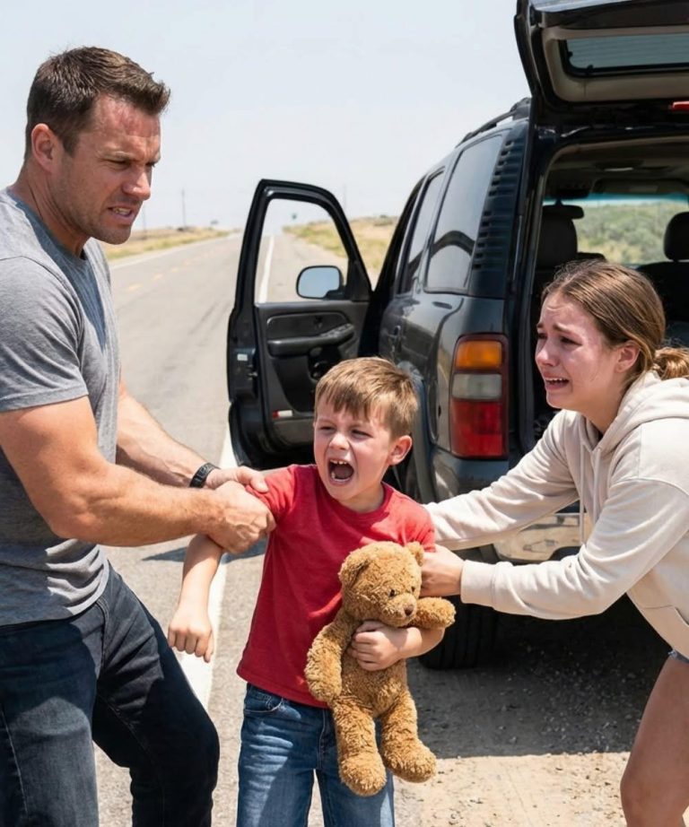 Mój mąż spokojnie odpiął naszego malucha i postawił nas na chodniku. „Brian, oszalałeś?” krzyknęłam. Jednak kiedy odjechał i zobaczyłam, że wszystkie torby w bagażniku należą do niego, a nie do mnie, jasność umysłu przebiła się przez panikę – to nie była walka. To była strategia ucieczki.