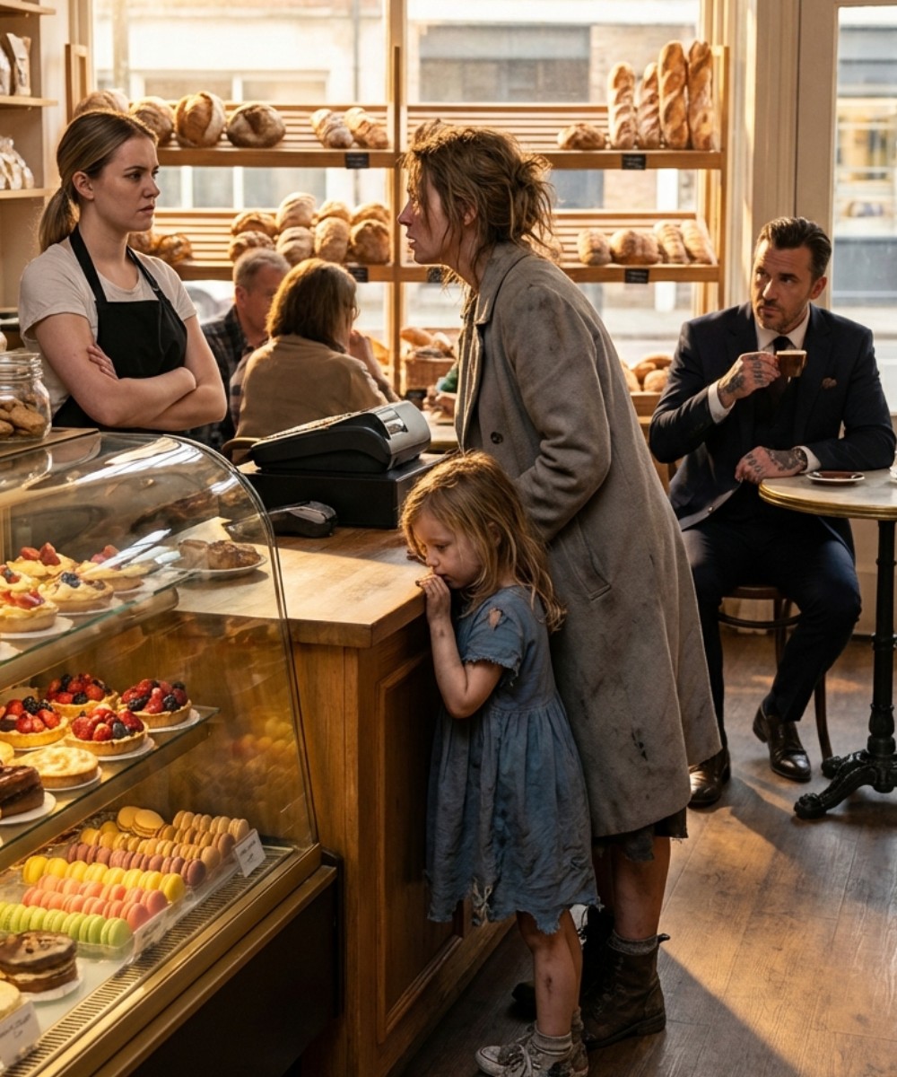 Wszystko, czego pragnęła, to przeterminowany tort dla córki — dopóki nie wkroczył szef mafii