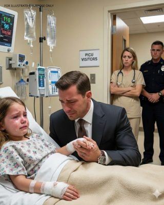 Szpital zadzwonił, żeby powiedzieć, że moja 8-letnia córka jest w stanie krytycznym — kiedy przyjechałam, wyszeptała, co zrobiła jej macocha, i tej nocy musiała interweniować policja