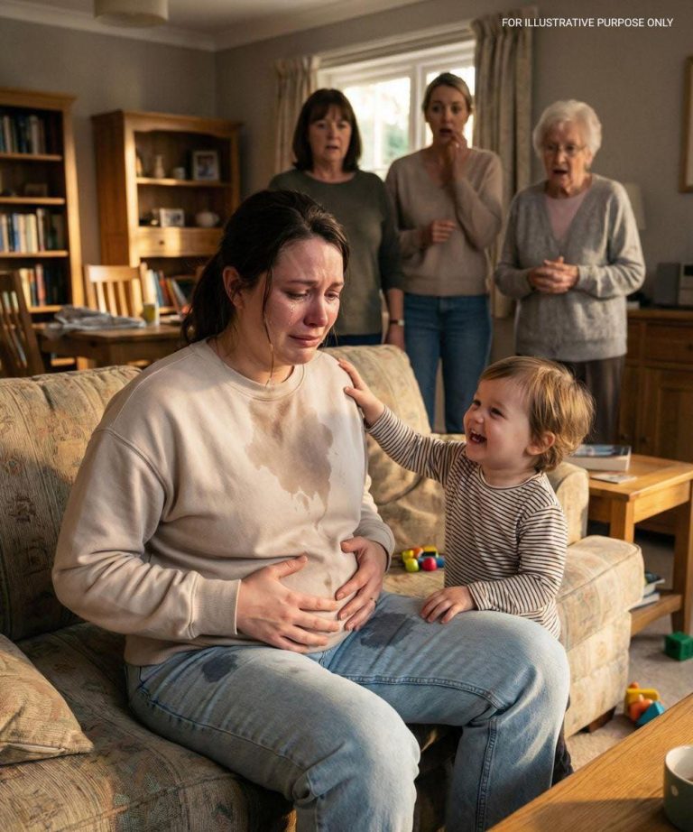 Mój siostrzeniec spadł na mnie z krzesła, wywołując poród, podczas gdy moi teściowie bagatelizowali zagrożenie. Przerażona sięgnęłam po telefon, żeby zadzwonić do męża – i nagle stało się coś gorszego.