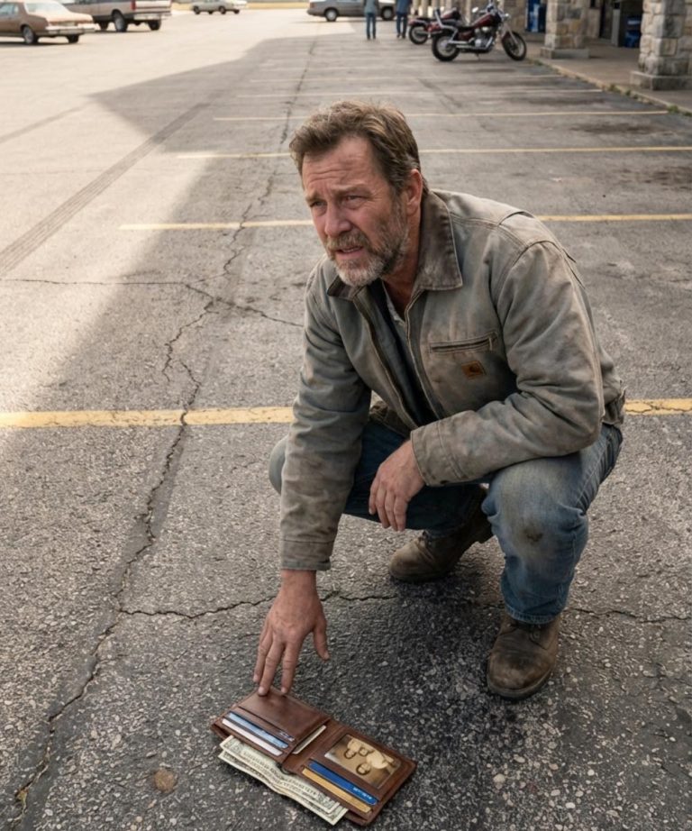 Był zwykłym ojcem, który znalazł zgubiony portfel na parkingu – nie przypuszczając, że jego zwrot doprowadzi go do sądu, gdzie sprawiedliwość odmieni jego życie.