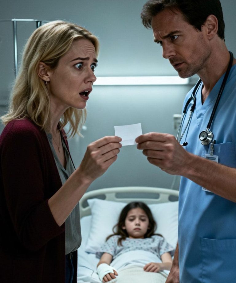 Kiedy moja 10-letnia córka spadła ze schodów i złamała kość, zabraliśmy ją na pogotowie.