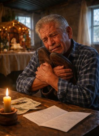 Córka, która wyszła za mąż daleko, wysłała ojcu parę butów… ale on nosił rozmiar 40, a ona wysłała mu rozmiar 43. Prawda ukryta w tych butach doprowadziła go do płaczu.