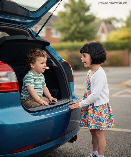 Bezdomna dziewczynka usłyszała płacz dochodzący z bagażnika samochodu milionera: to, co odkryła po jego otwarciu, zszokowało policję i ujawniło prawdę, która wzruszy cię do łez.